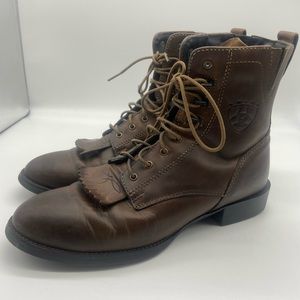 Ariat Women’s 9.5 Brown Leather Western Boots